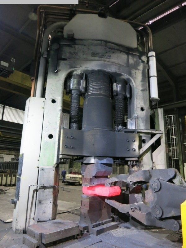 used Forging Press - Double Column Schirmer Plate Simpelkamp SPS 12000/16000 KN