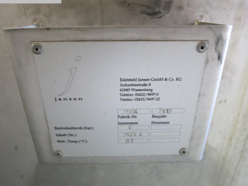 used Stainless steel pressure tank Jnasen 17004