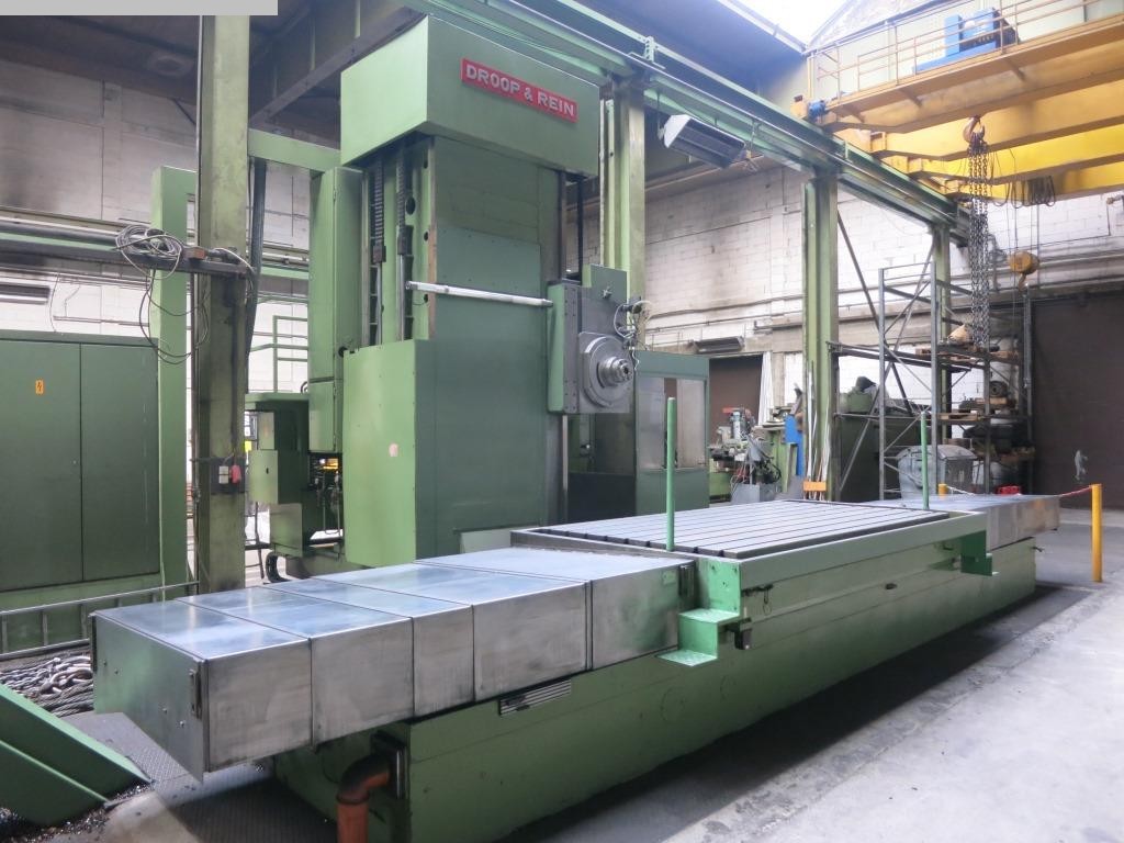 used Table Type Boring and Milling Machine DROOP & REIN FWL 1600 L 50 N