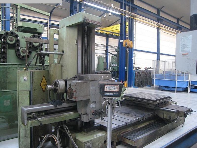 used Table Type Boring and Milling Machine TOS W9A
