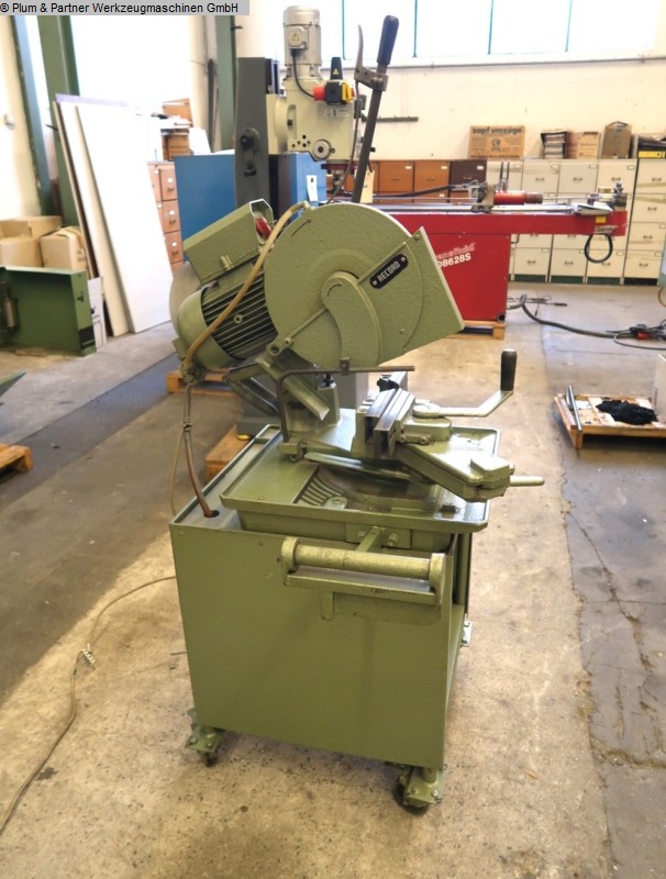 used Machines available immediately Cold Circular Saw BERG & SCHMID Record 300