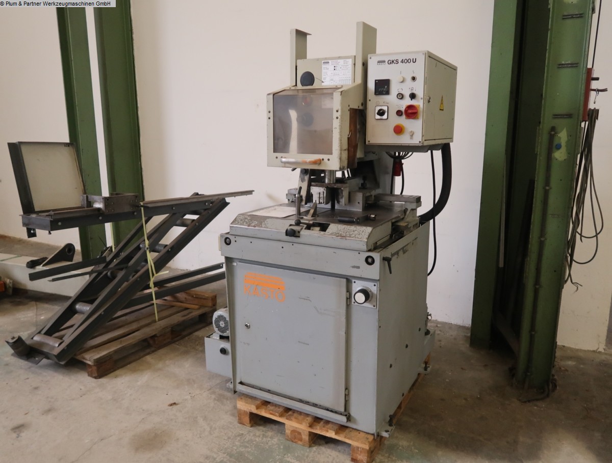 used Machines available immediately Cold Circular Saw KASTO GKS 400 U / Halbautomat