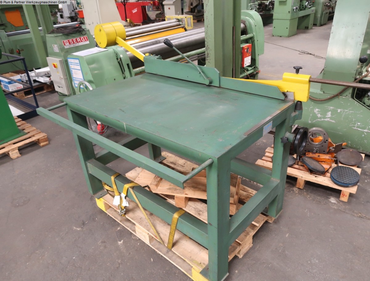 used Machines available immediately Hand-Lever Shear BLEMAS KGM1020 (Demo)