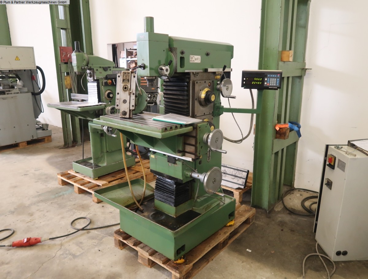 used Machines available immediately Tool Room Milling Machine - Universal KNUTH WF 1 / Digi