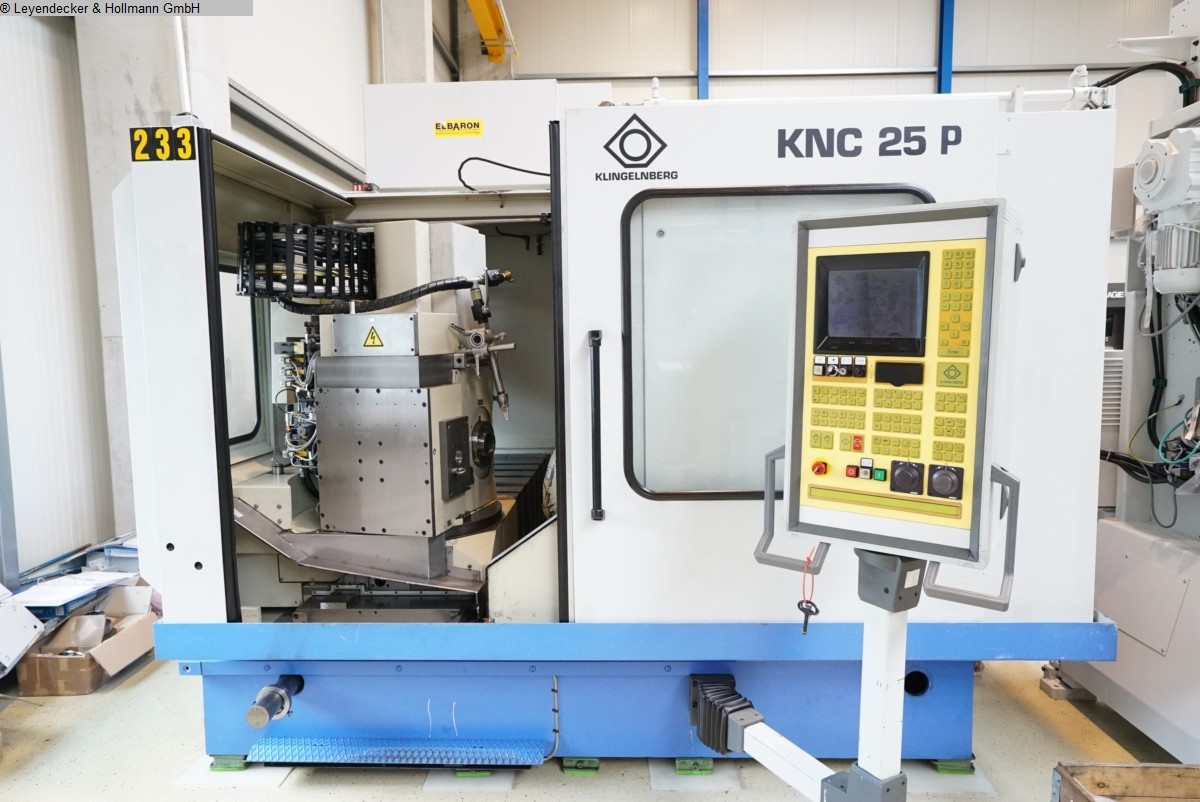 used Gear cutting machines Bevel Gear Generator - Spiral KLINGELNBERG KNC 25 P