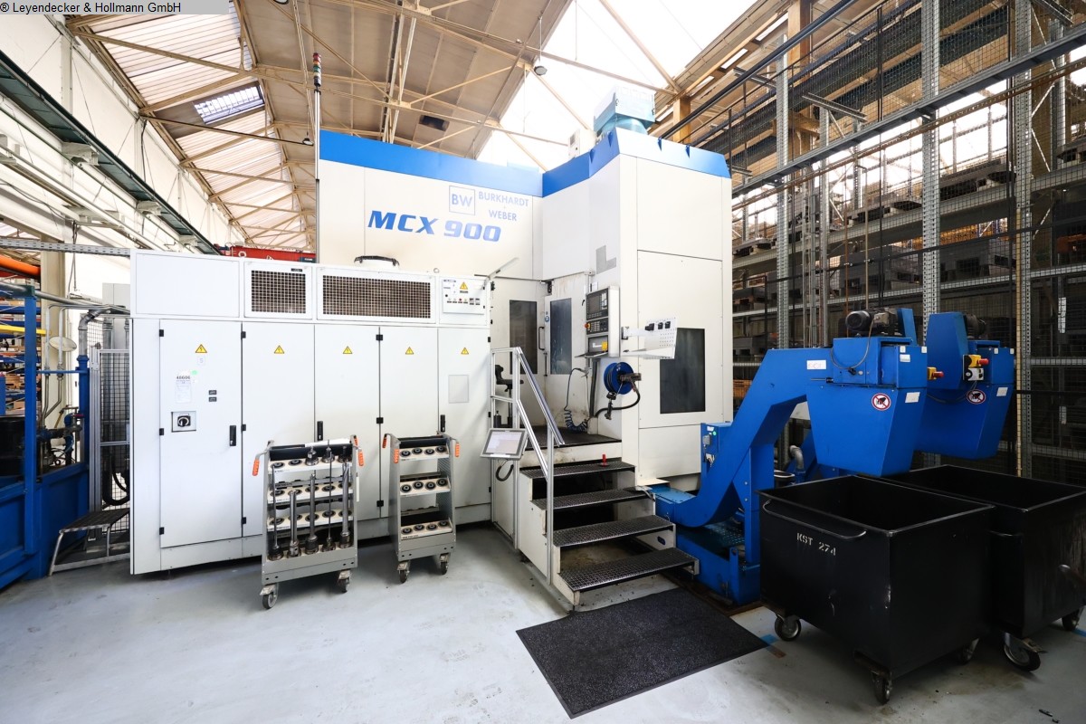gebrauchte Maschinen sofort verfügbar Bearbeitungszentrum - Horizontal BURKHARDT + WEBER MCX 900