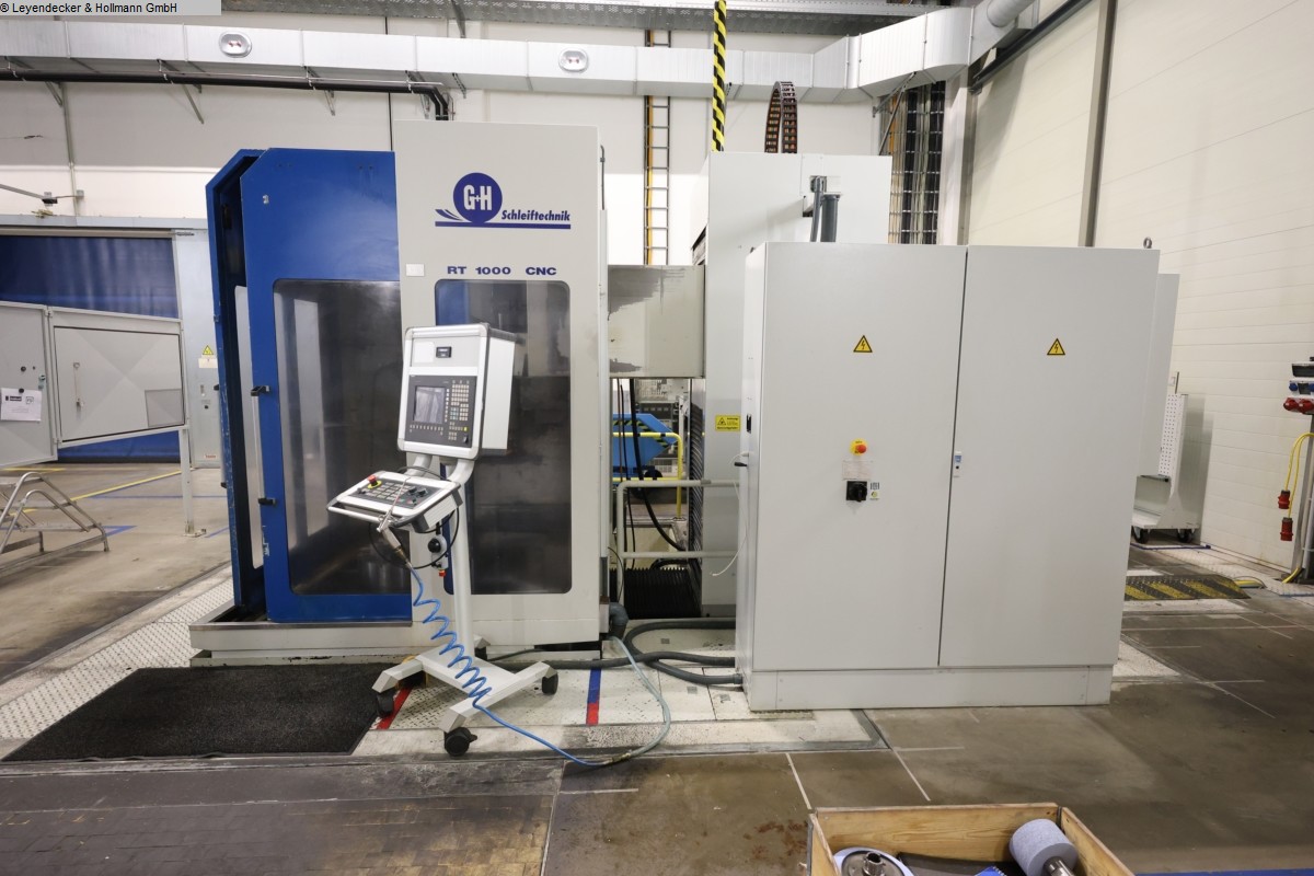 gebrauchte Metallbearbeitungsmaschinen Innenschleifmaschine vertikal GEIBEL & HOTZ RT 1000 CNC