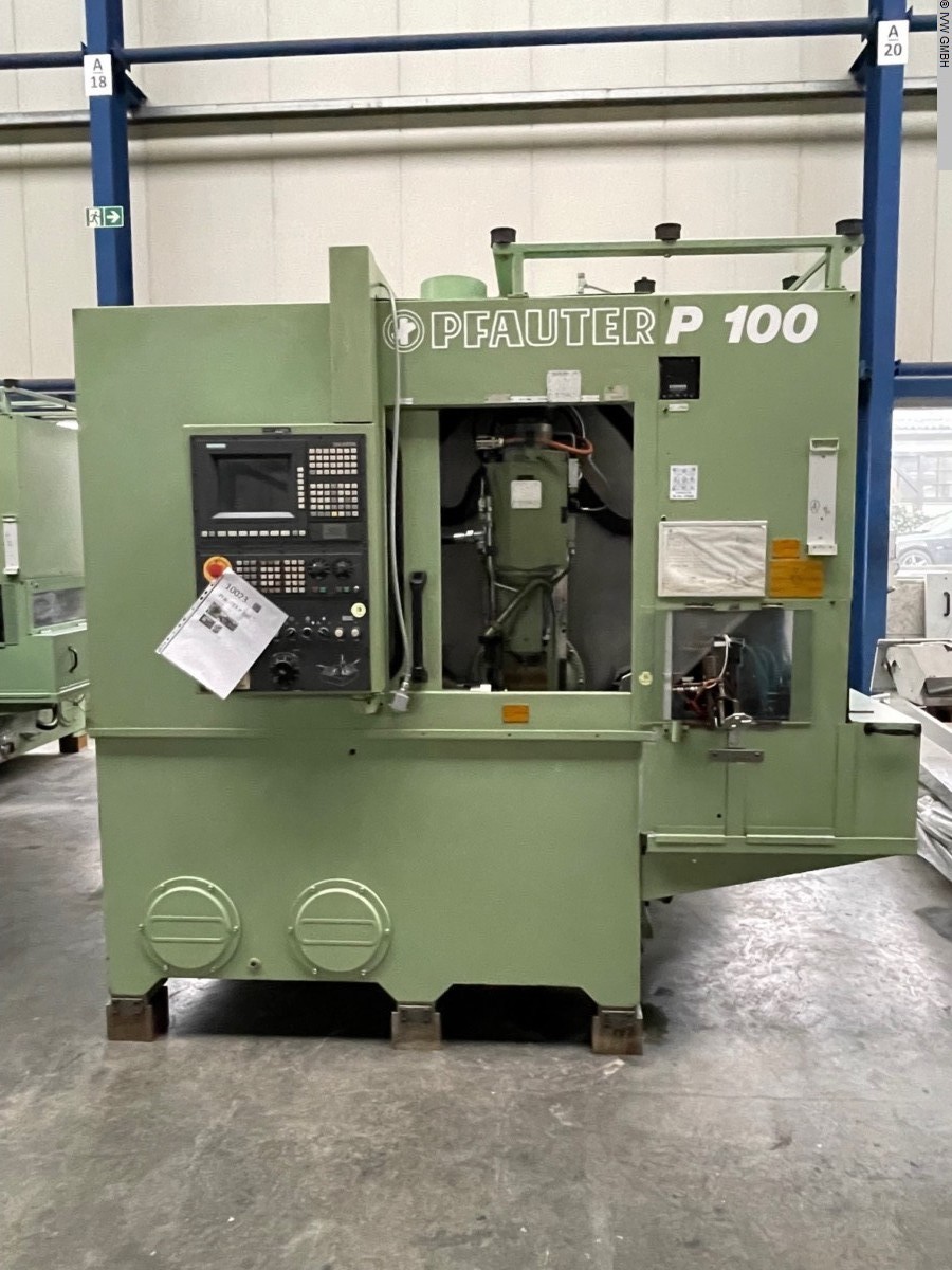 gebrauchte Maschinen sofort verfügbar Zahnrad-Abwälzfräsmaschine - horizontal PFAUTER P100