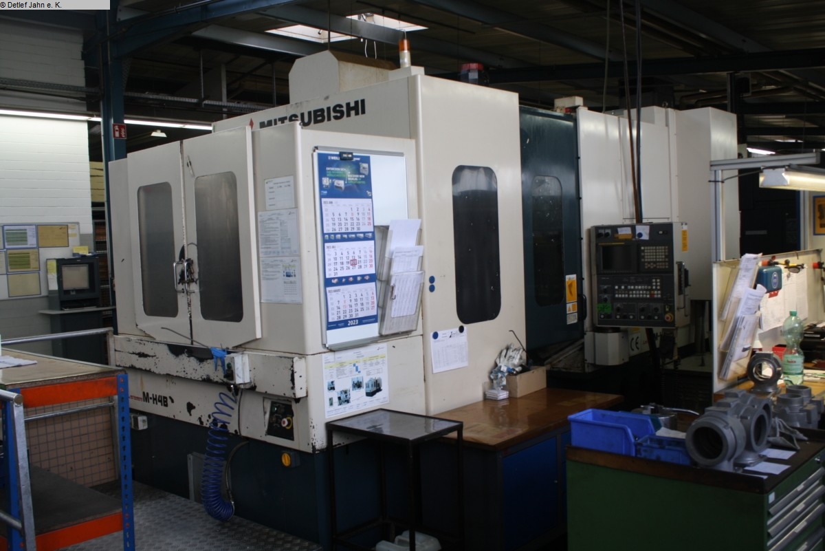 gebrauchte Metallbearbeitungsmaschinen Bearbeitungszentrum - Horizontal Mitsubishi M-H4B