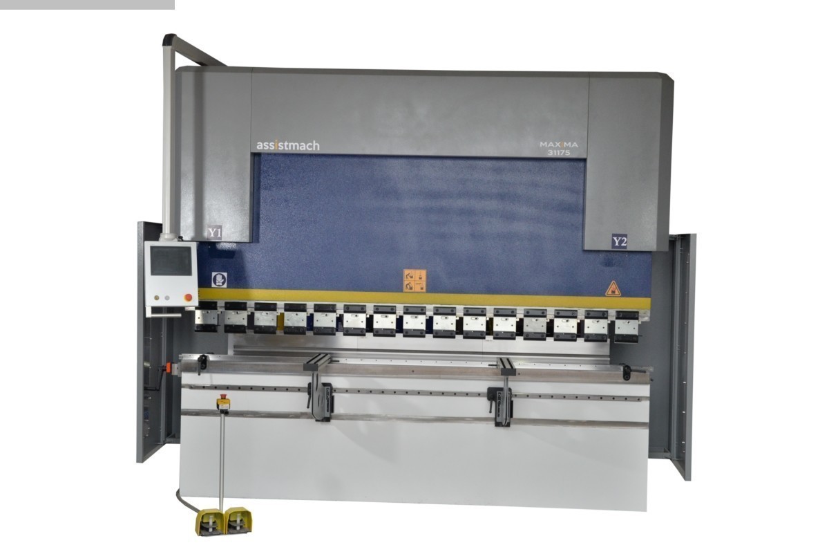 gebrauchte Blechbearbeitung / Scheren / Biegen / Richten Abkantpresse - hydraulisch Assistmach Maxima 25100