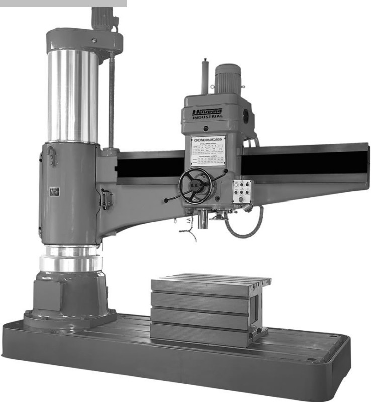 used Boring mills / Machining Centers / Drilling machines Radial Drilling Machine HUVEMA CRDM 3060 x 2500 Topline