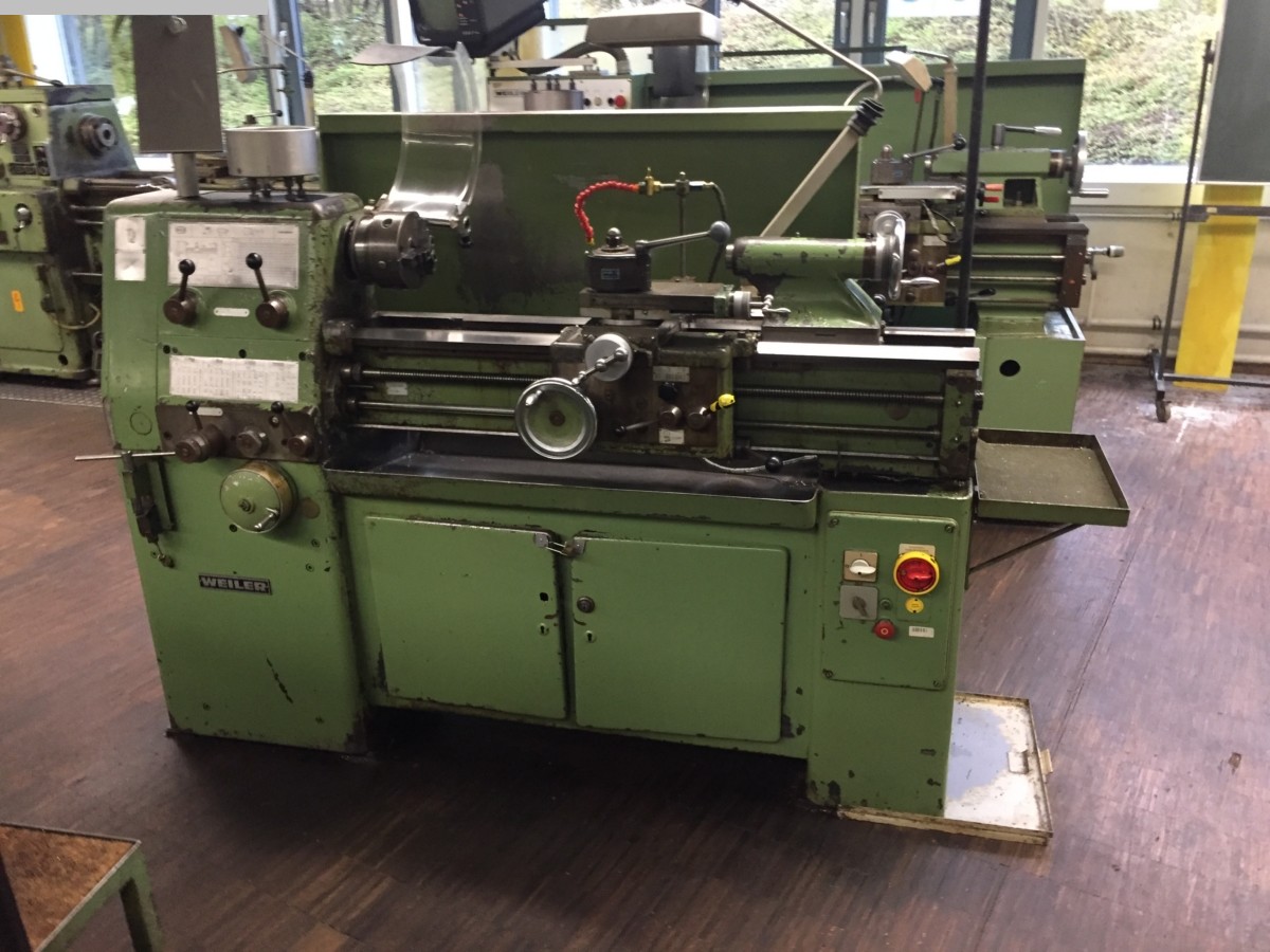 used Machines available immediately Center Lathe WEILER Condor VS 2
