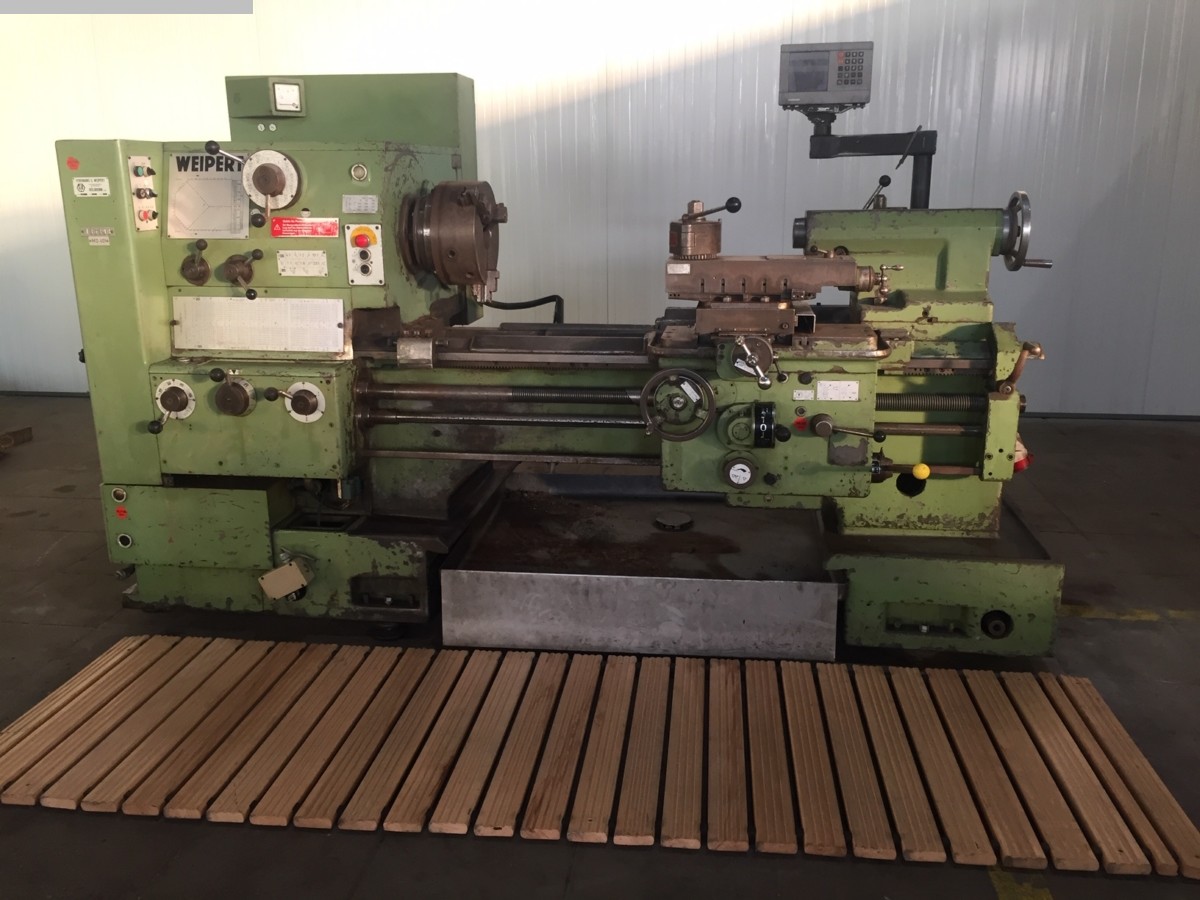 used Machines available immediately Center Lathe WEIPERT W 631