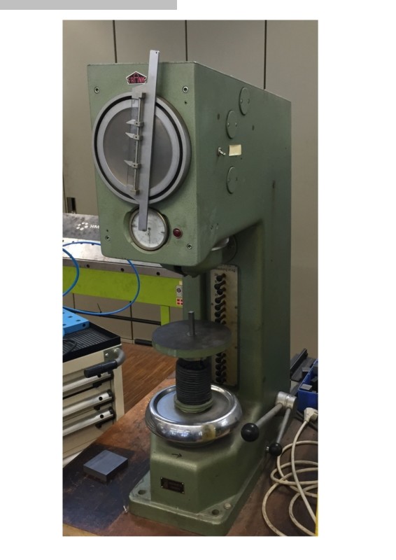 used Machines available immediately Hardness Tester FRANK Welltest 38500 / 532
