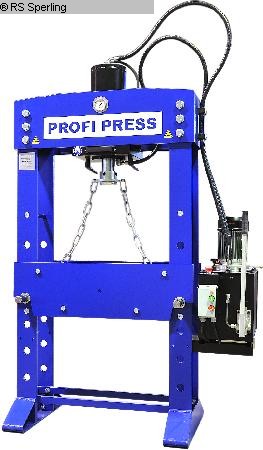 used Machines available immediately Tryout Press - hydraulic PROFI PRESS PP 30 M-2 motor