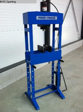 used Machines available immediately Tryout Press - hydraulic PROFI PRESS PP 50 ton HF 2