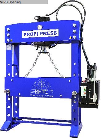 used Metal Processing Tryout Press - hydraulic PROFI PRESS PP 200 M-H/C-2 motor/handbetr.