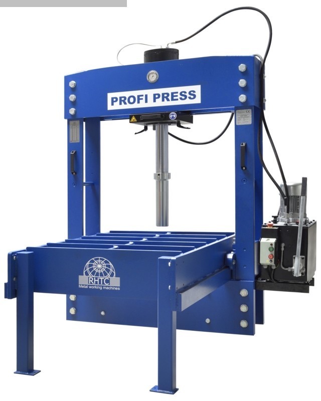 gebrauchte Metallbearbeitungsmaschinen Doppelständer - Richtpresse PROFI PRESS PPTL 160 x 1500