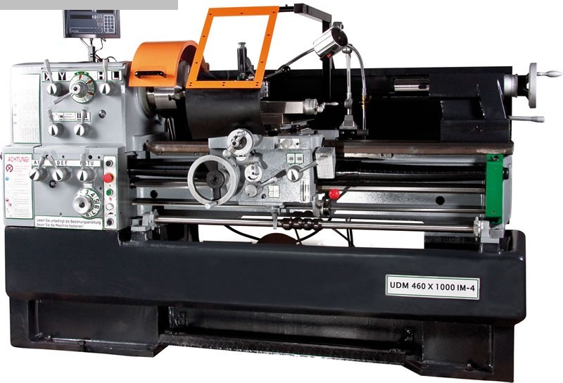 gebrauchte Metallbearbeitungsmaschinen Leit- und Zugspindeldrehmaschine HUVEMA HU 460  x 1000 NG