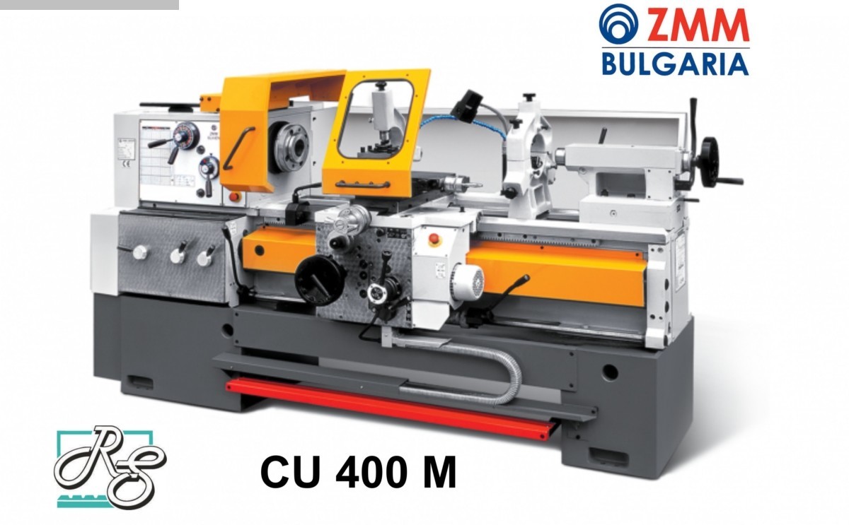 gebrauchte Metallbearbeitungsmaschinen Leit- und Zugspindeldrehmaschine ZMM CU 400 x 1500 M