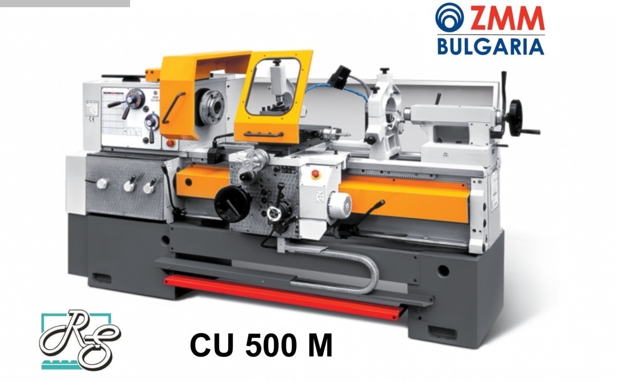 gebrauchte Metallbearbeitungsmaschinen Leit- und Zugspindeldrehmaschine ZMM CU 500 x 2000 M