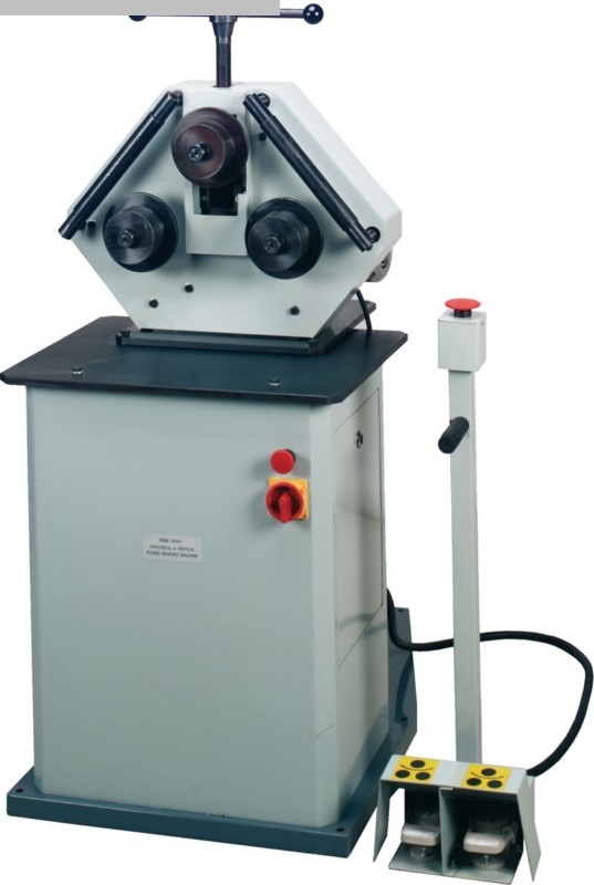 gebrauchte Metallbearbeitungsmaschinen Profil- Ring- Biegemaschine HUVEMA MIP 30 HV-4