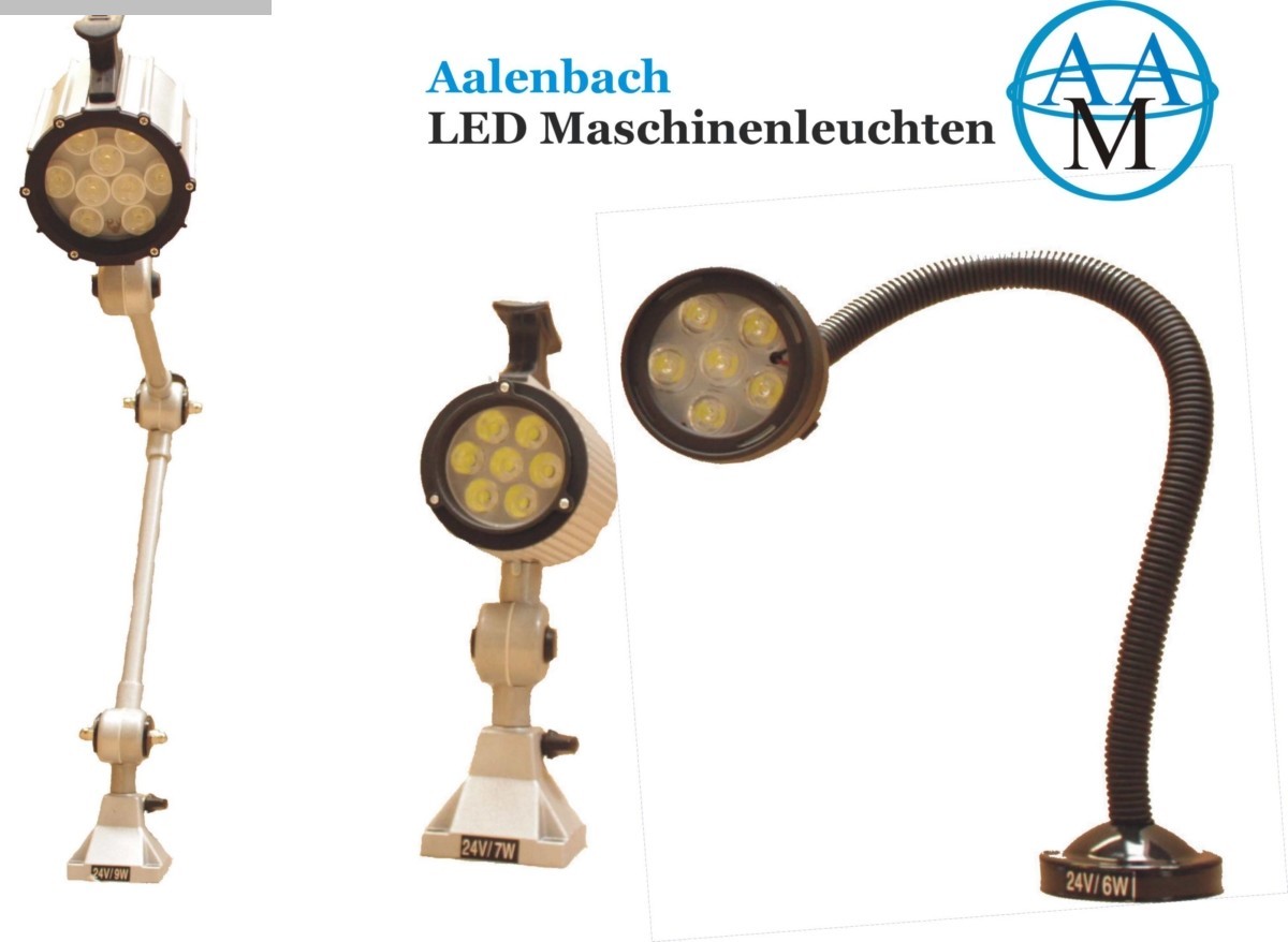 Lámparas de la máquina Aalenbach LED Maschinenlampen Flex usadas