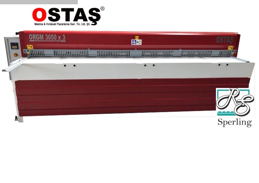 used Plate Shear - Mechanical OSTAS ORGM 3050 x 3