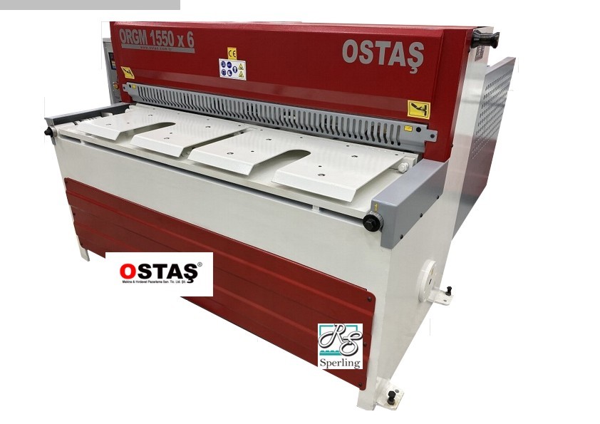 used Plate Shear - Mechanical OSTAS ORGM 1550 x 6