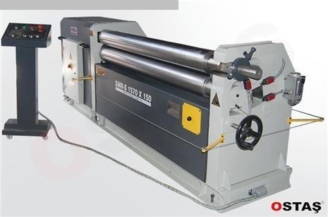 Máquina dobladora de rollos usada - 3 Rolls OSTAS SMR-S 3070 x 4 / 5