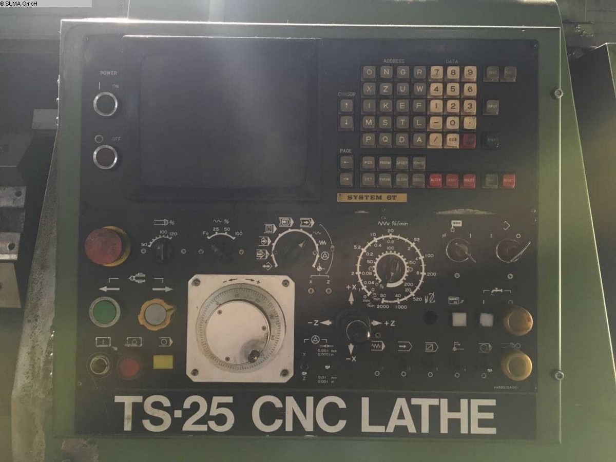 used CNC Lathe TAKISAWA TS 25