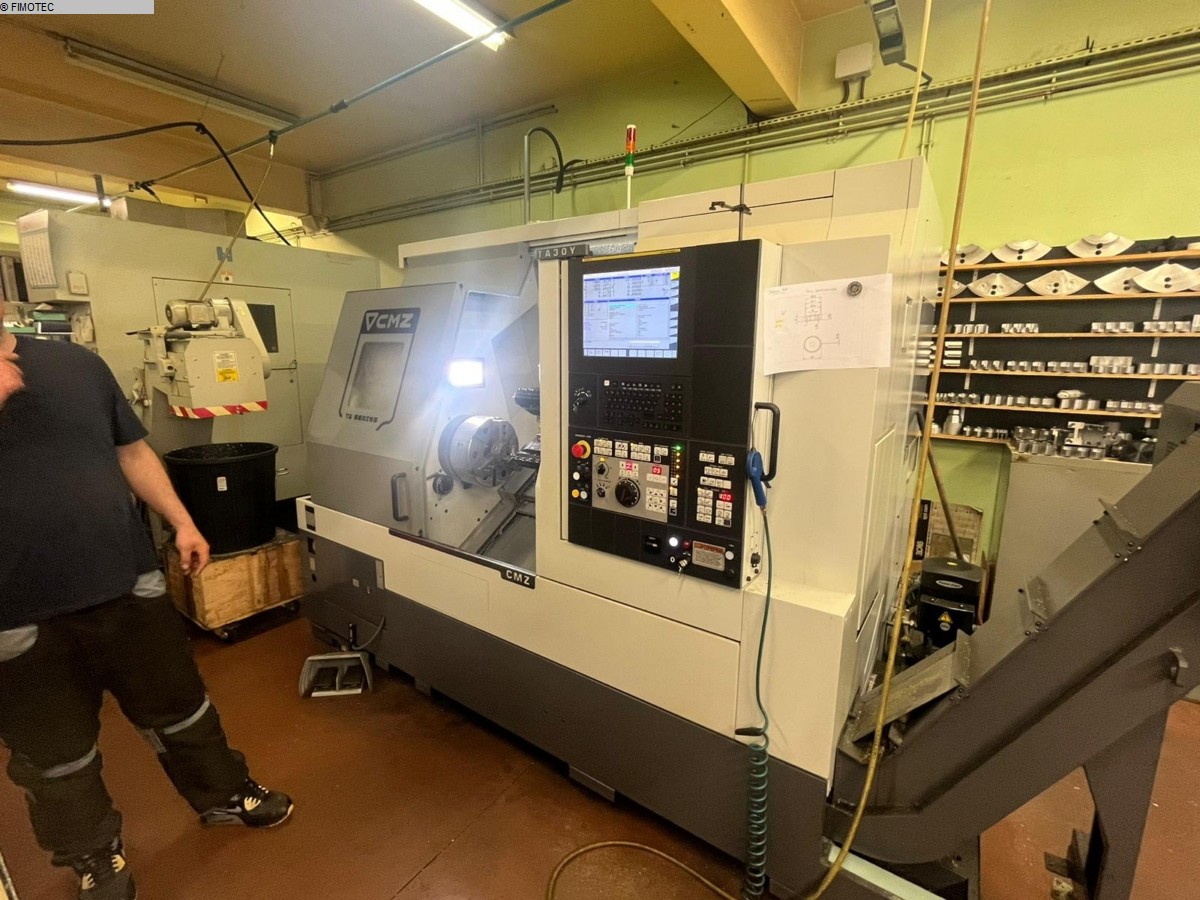 used Lathes CNC Turning- and Milling Center CMZ TA 30 Y