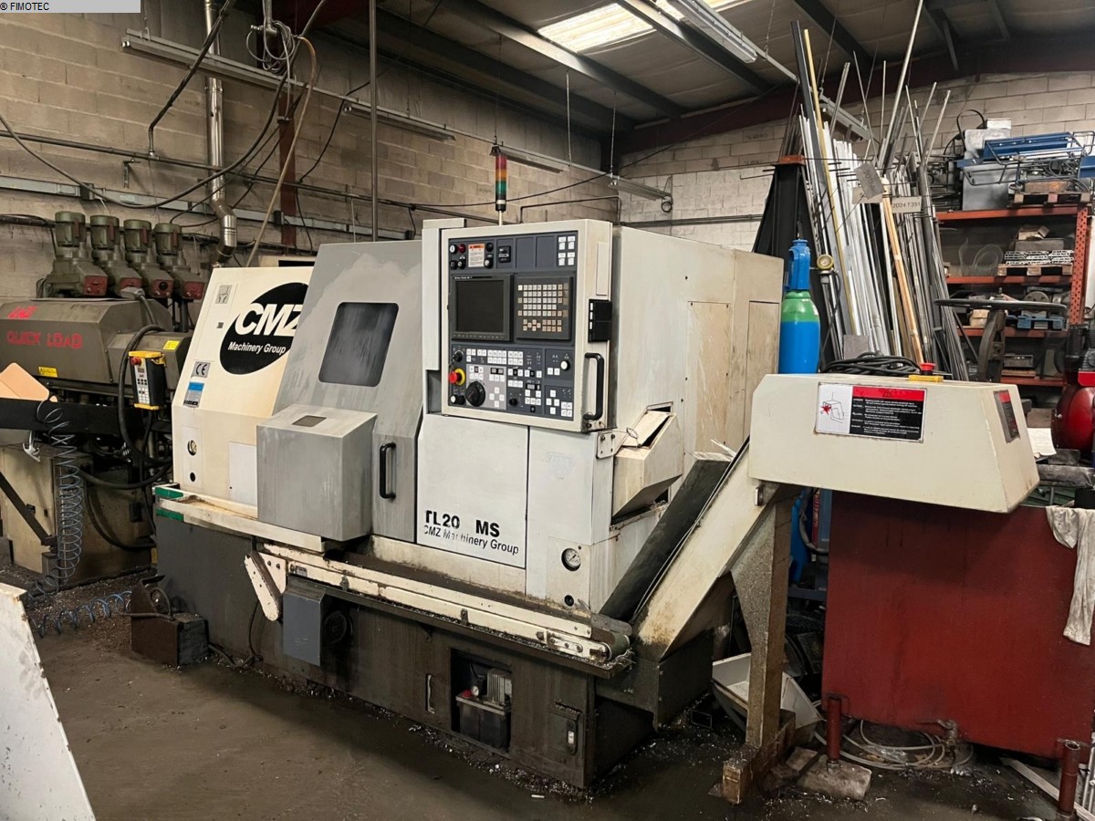 used Lathes CNC Turning- and Milling Center CMZ TL 20 ms