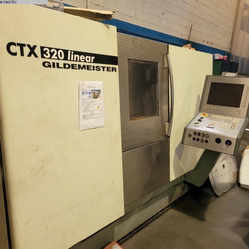 gebrauchte  CNC Drehmaschine - Schrägbettmaschine GILDEMEISTER CTX 320 V6