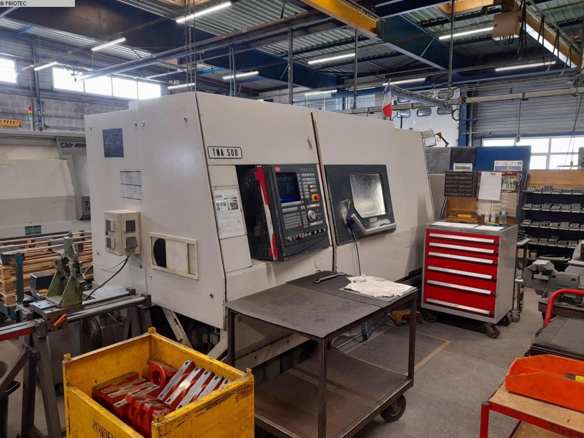 used Lathes CNC Turning- and Milling Center TRAUB TNA 500