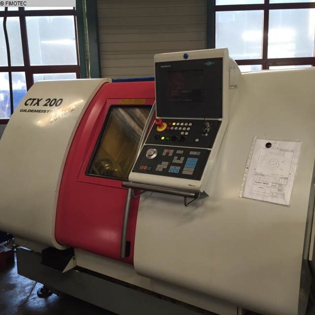 used Lathes CNC Lathe - Inclined Bed Type GILDEMEISTER CTX 200