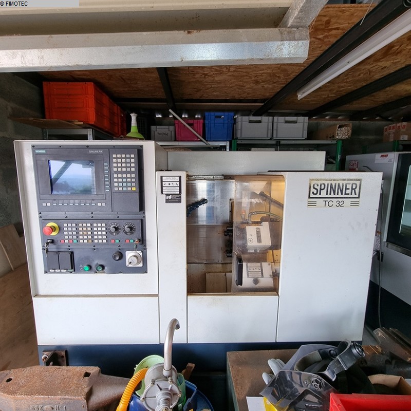 used Machines available immediately CNC Lathe SPINNER TC 32