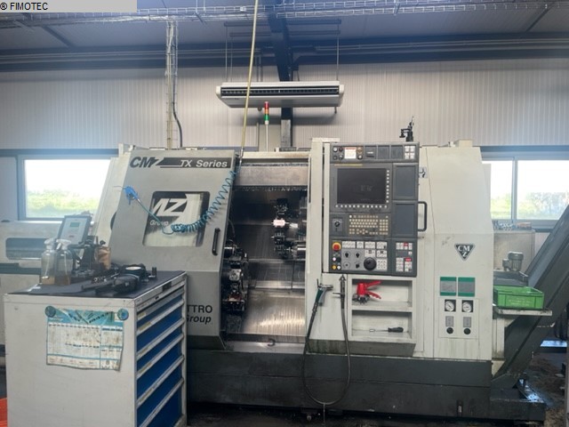 used Machines available immediately CNC Lathe - Inclined Bed Type CMZ TX 66 QUATRO