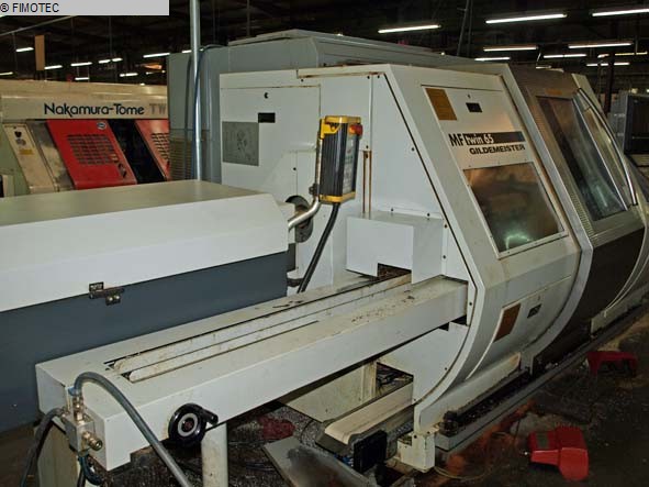 used Machines available immediately CNC Lathe - Inclined Bed Type GILDEMEISTER MF Twin 65
