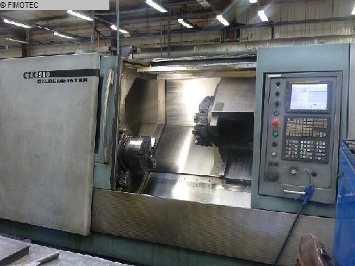 used Machines available immediately CNC Lathe - Inclined Bed Type GILDEMEISTER CTX 510