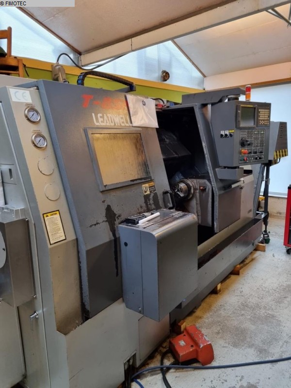 used Machines available immediately CNC Lathe - Inclined Bed Type LEADWELL T 8 SM