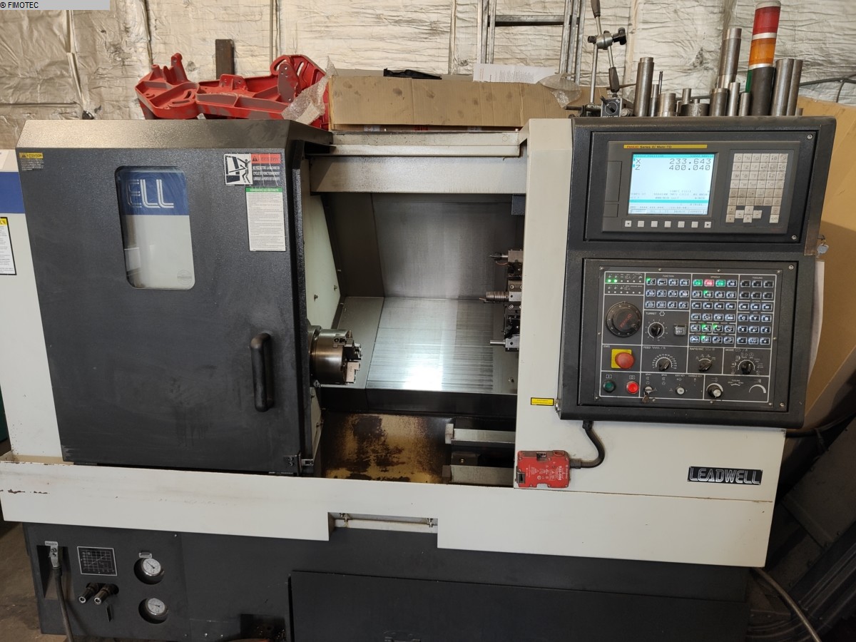 used Machines available immediately CNC Lathe - Inclined Bed Type LEADWELL F 1
