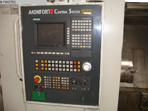 used Machines available immediately CNC Lathe - Inclined Bed Type MONFORTS RNC 4
