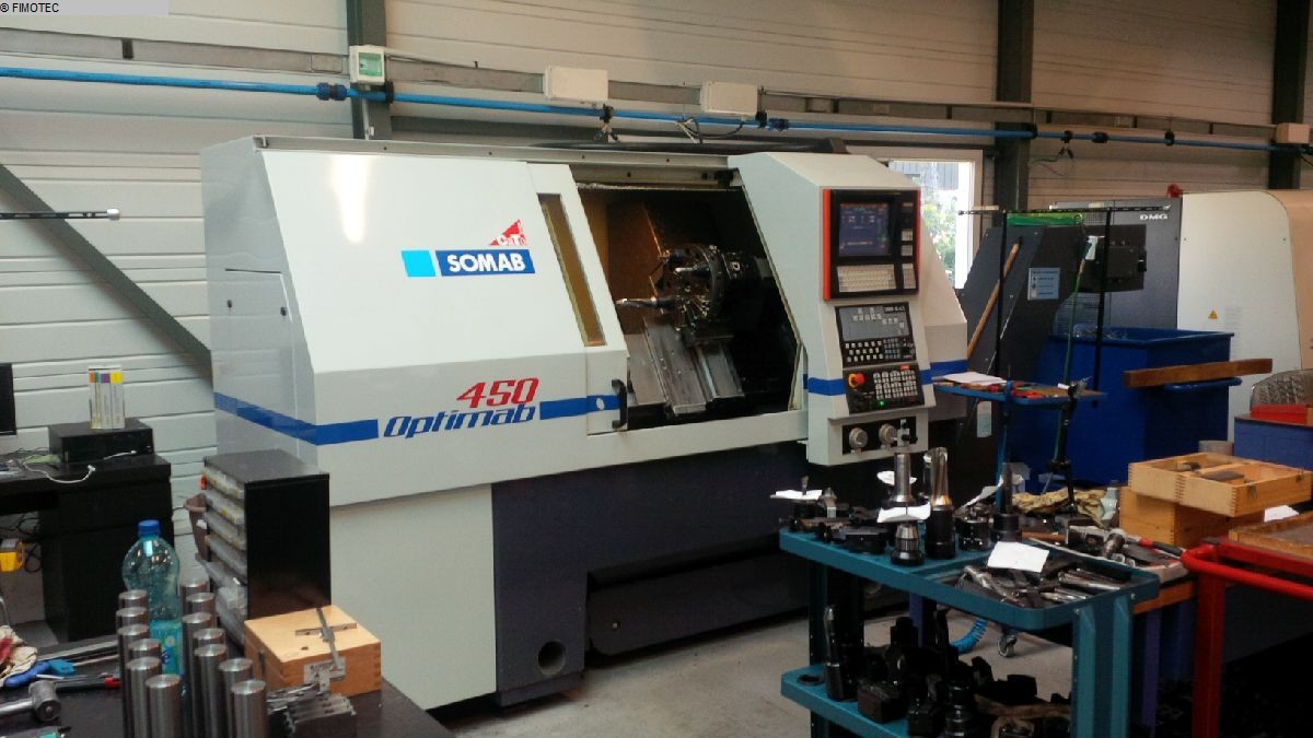 used Machines available immediately Lathe -  cycle-controlled SOMAB OPTIMAB 450