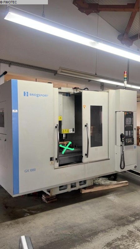 used Machines available immediately Machining Center - Vertical BRIDGEPORT  GX 1000