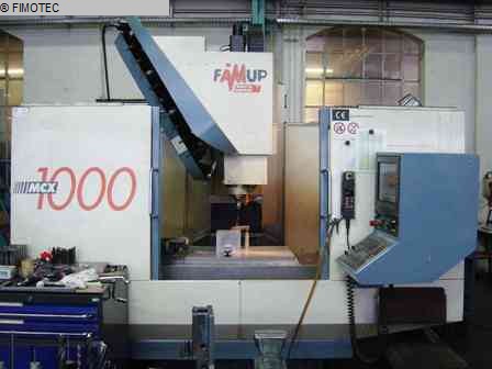 used Machines available immediately Machining Center - Vertical FAMUP MCX 1000-24