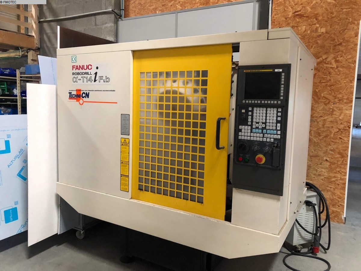 used Machines available immediately Machining Center - Vertical FANUC-STAMA ROBODRILL ALFA T 14 i FLb