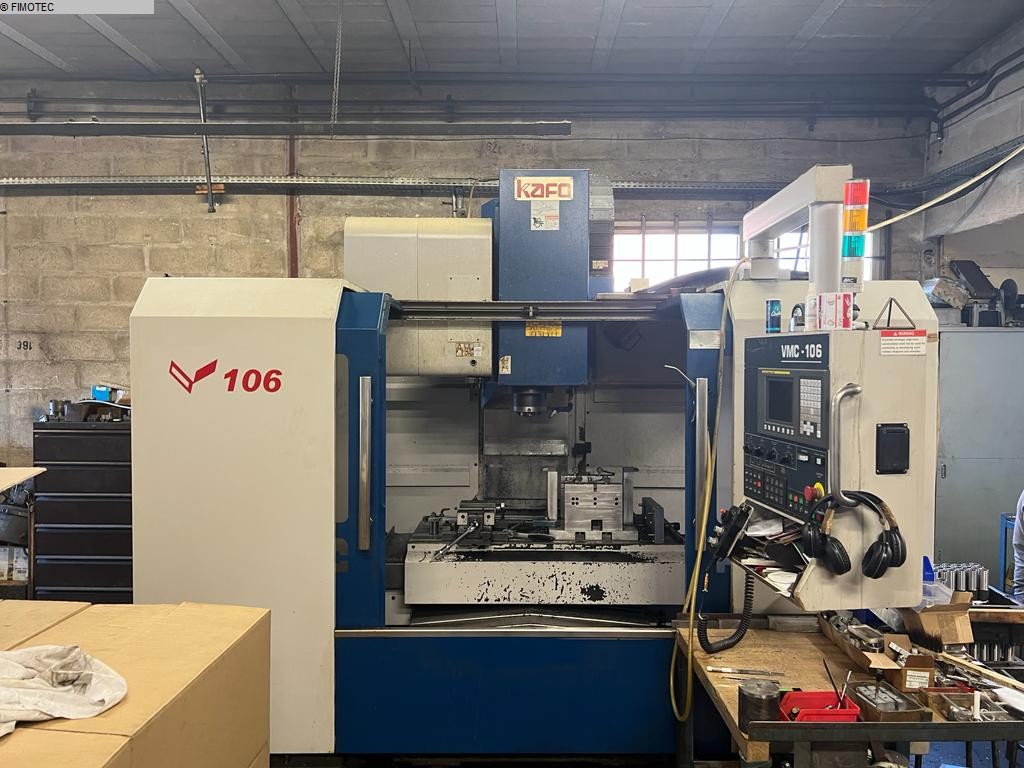 used Machines available immediately Machining Center - Vertical KAFO  Vmc 106