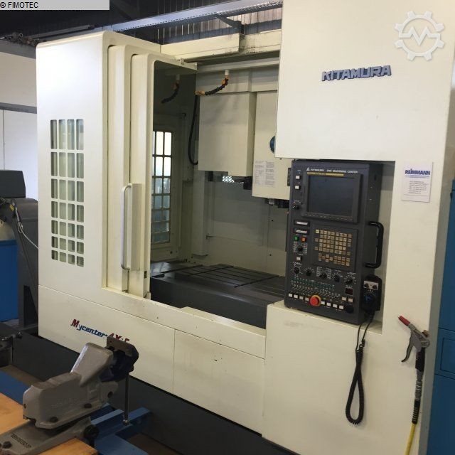 used Machines available immediately Machining Center - Vertical KITAMURA My center 4 XIF