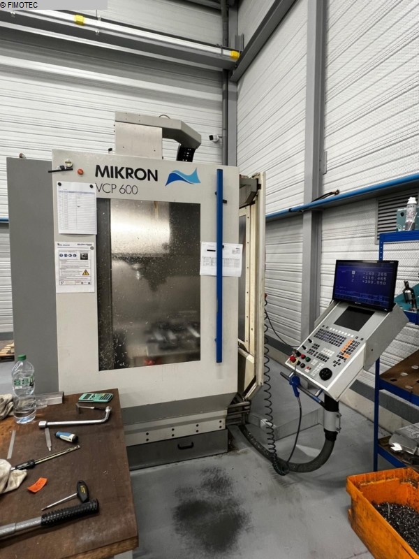 used Machines available immediately Machining Center - Vertical MIKRON VCP 600